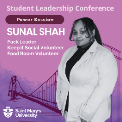 Student Leadership Conference. Breakout Session. Sunal Shah. Pack Leader Keep it Social Volunteer Food Room Volunteer